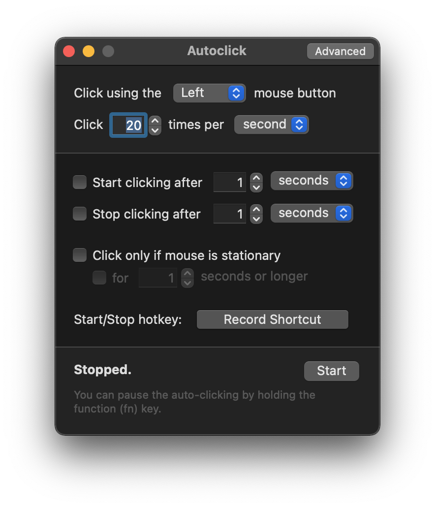 fastest mac auto clicker