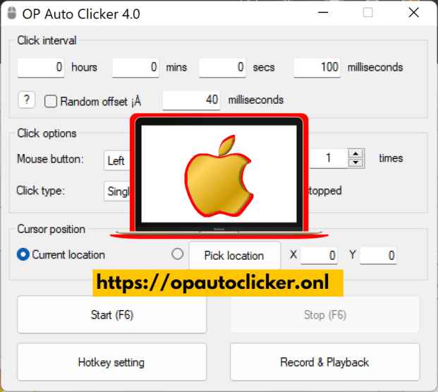 free safe auto clicker mac